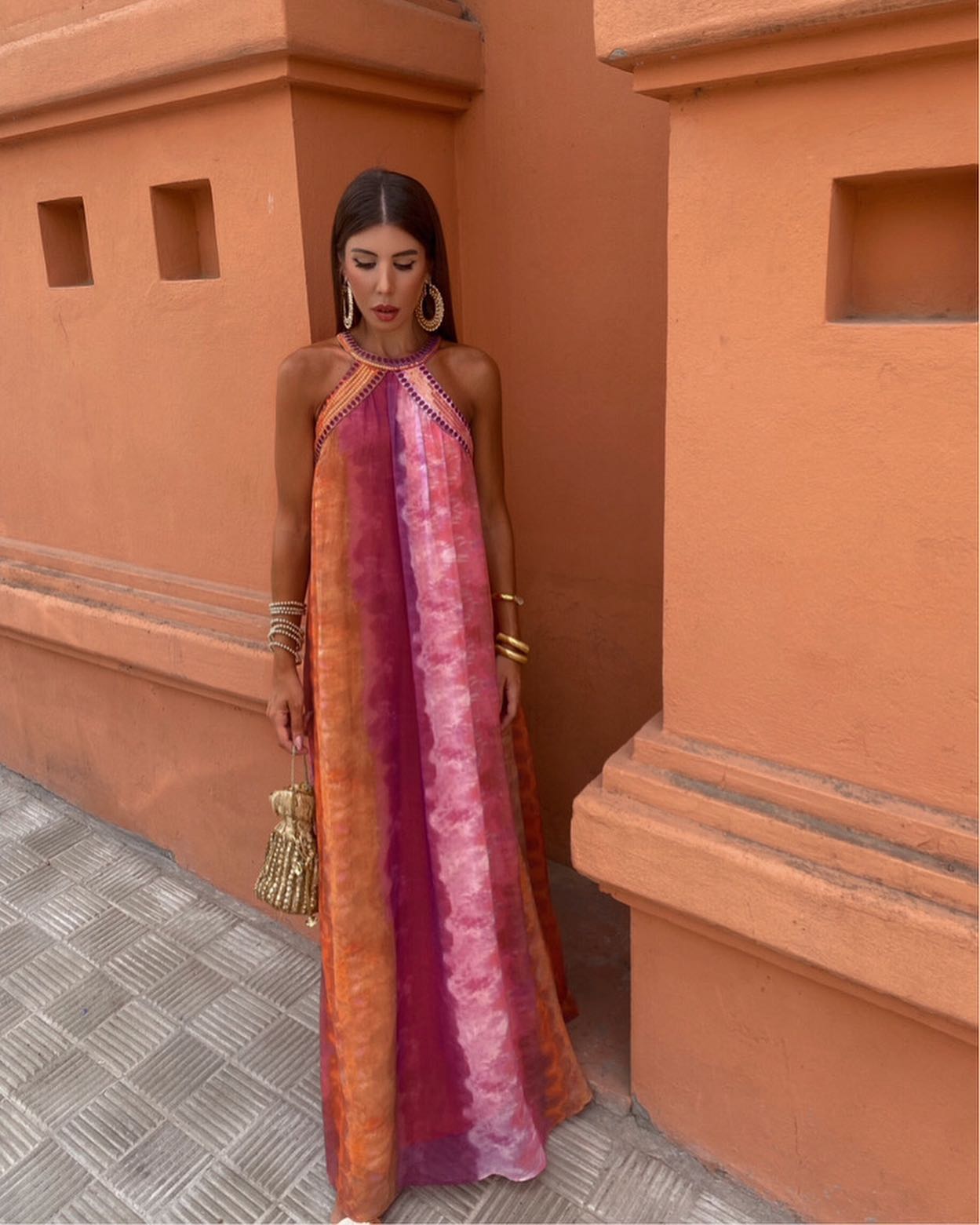 Gradient Summer Dress