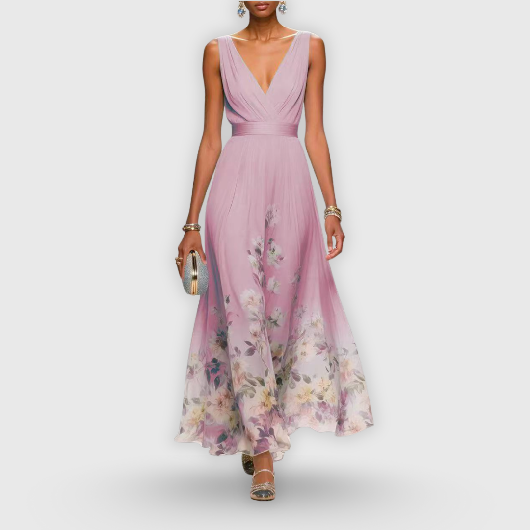Summer dress with elegant lightness