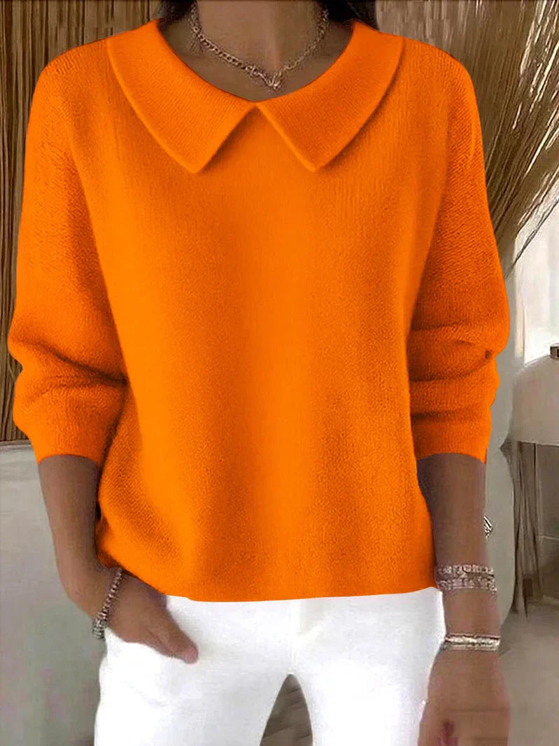 Timeless Long-Sleeve Comfort Sweater