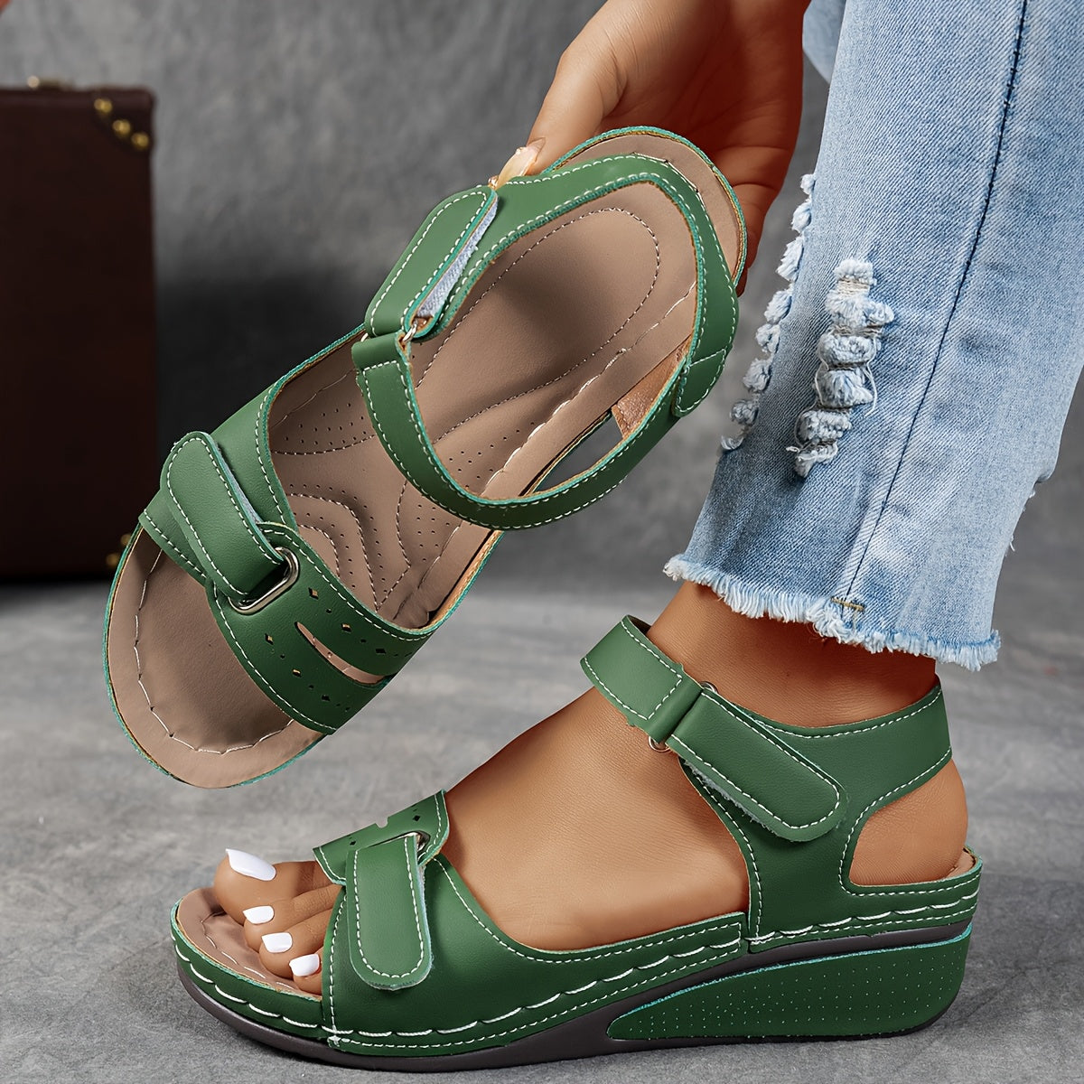 Stability + summer sandal