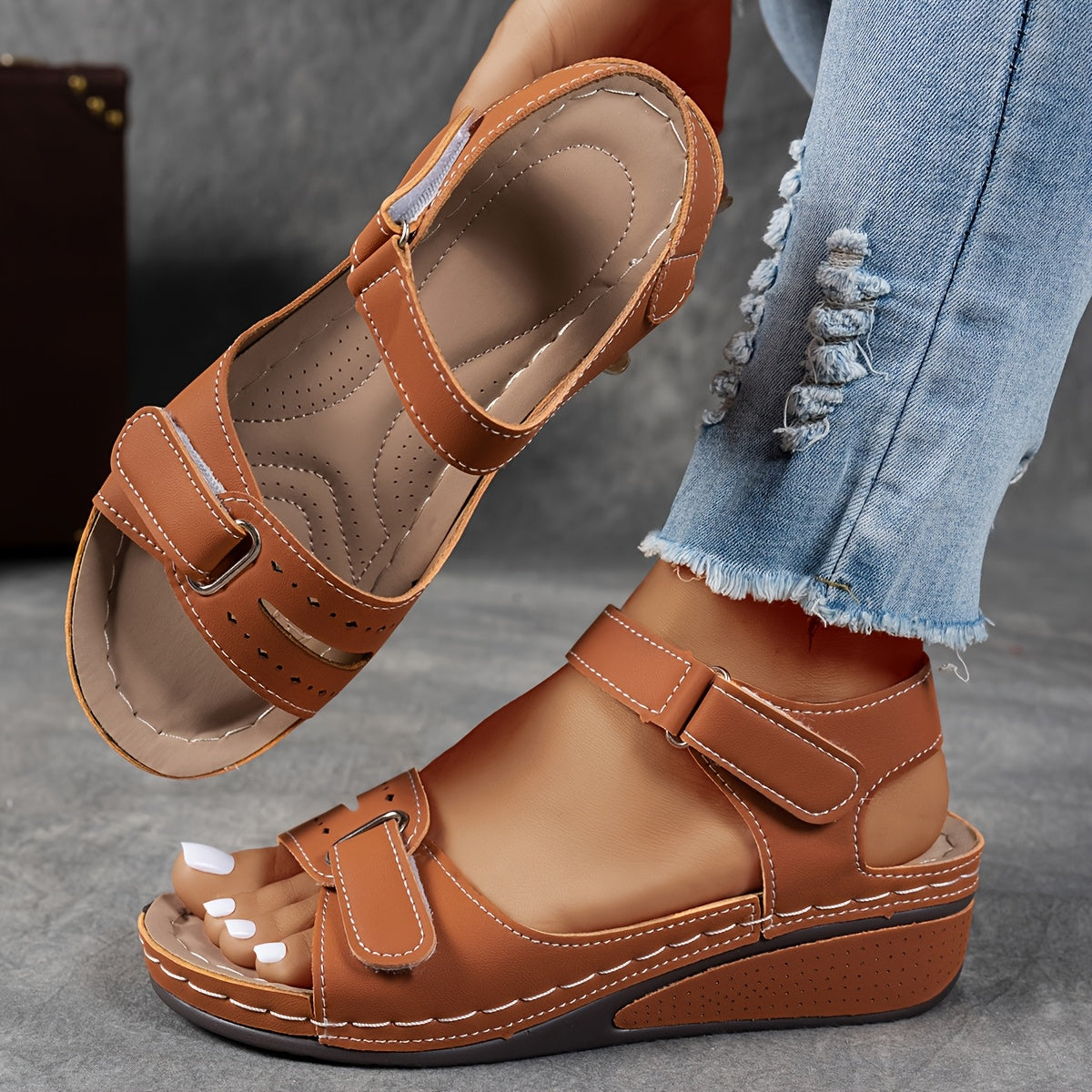 Stability + summer sandal