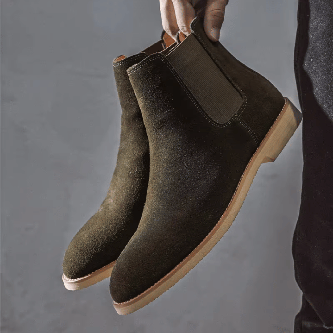 Suede Chelsea Boots