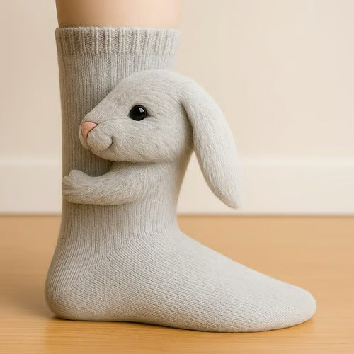 Cozy 3D Animal Socks