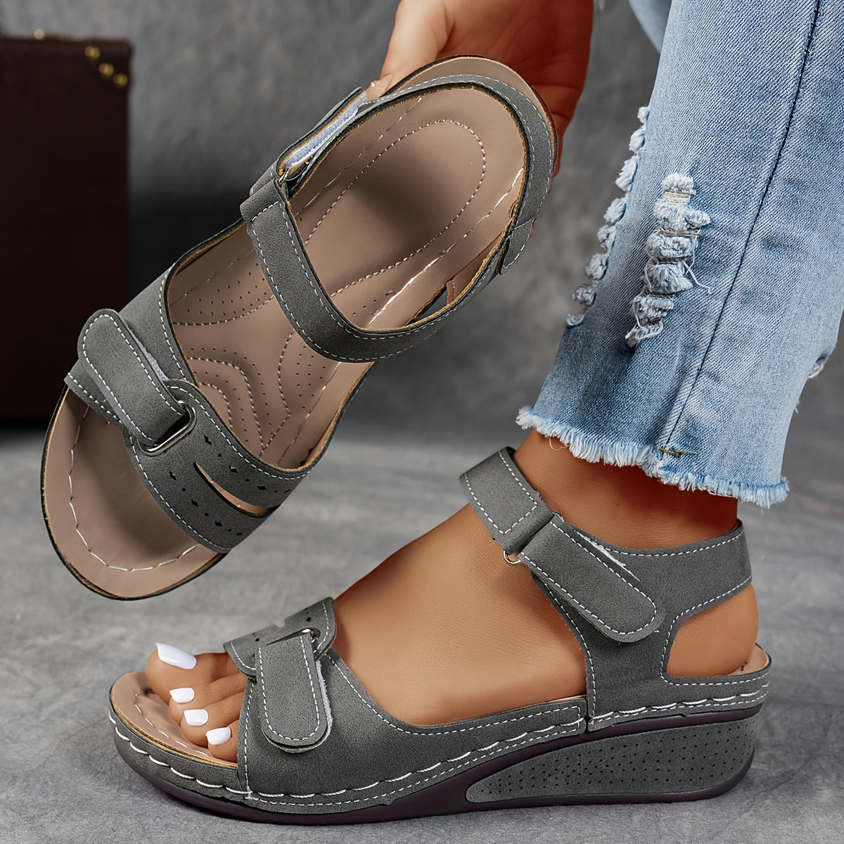 Stability + summer sandal