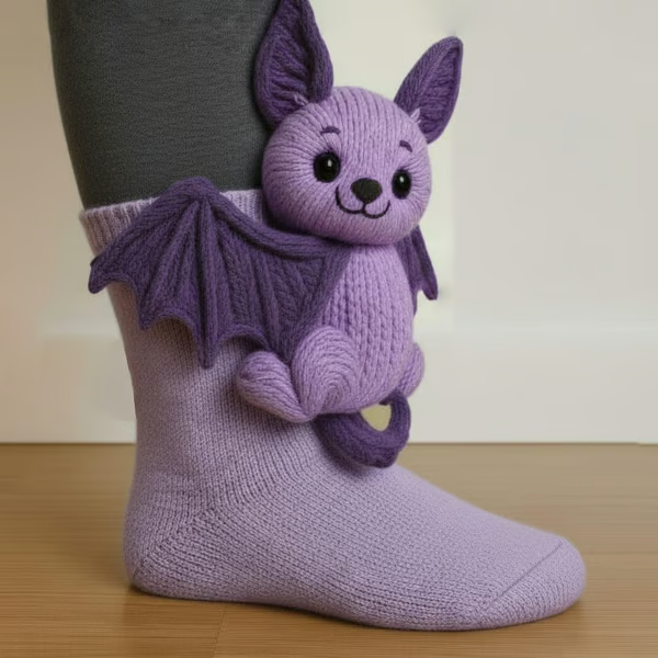 Cozy 3D Animal Socks