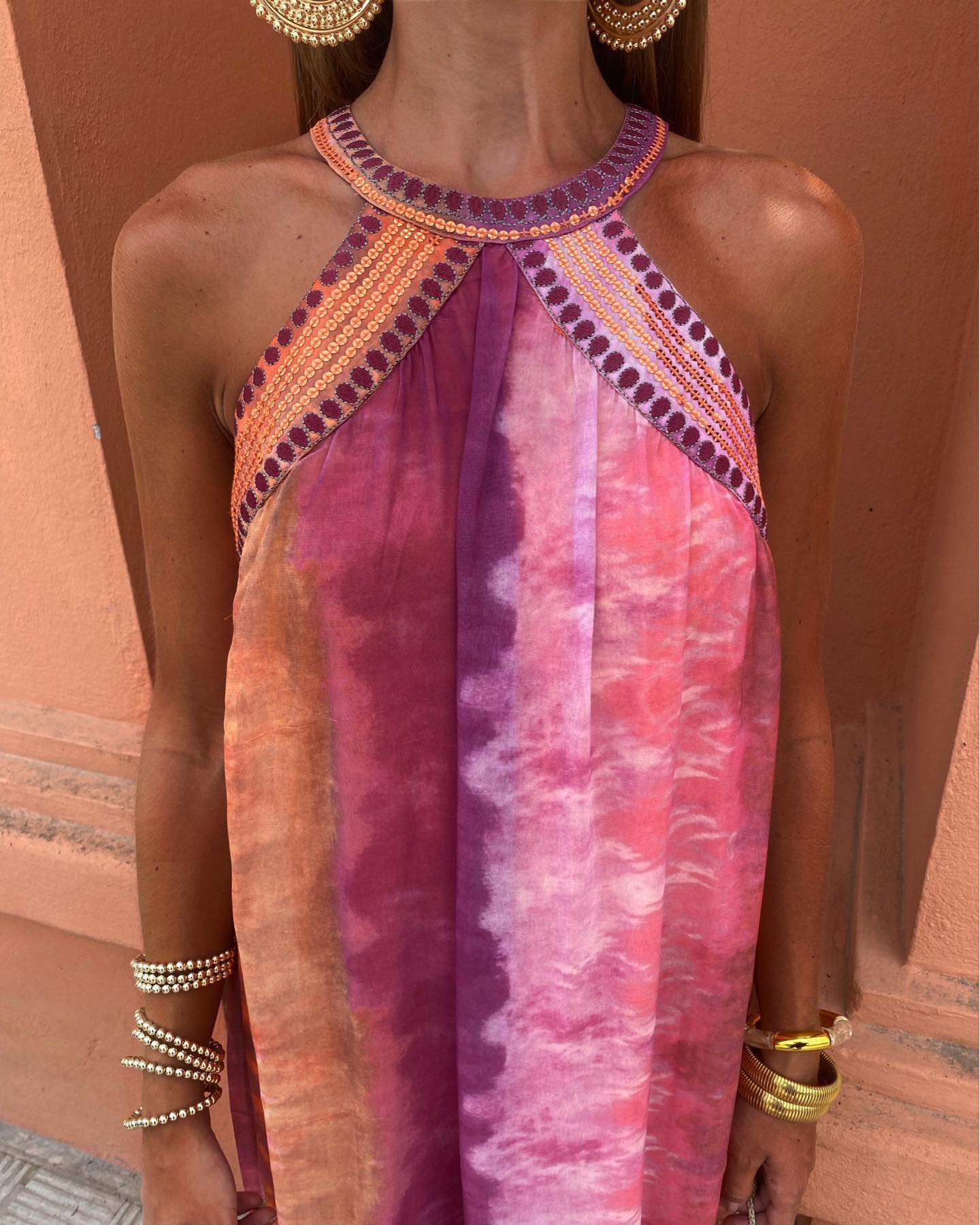 Gradient Summer Dress