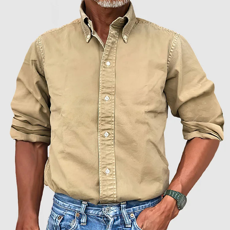 Wrinkle-Free Long-Sleeve Shirt
