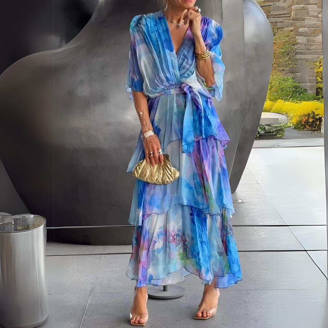 Stunning V-Neck Dress
