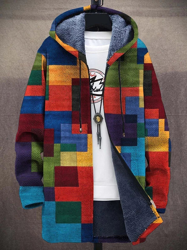 Luxury Art-Inspired Cardigan