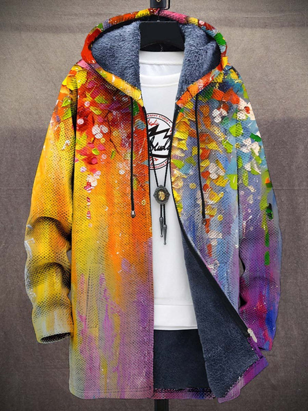 Luxury Art-Inspired Cardigan
