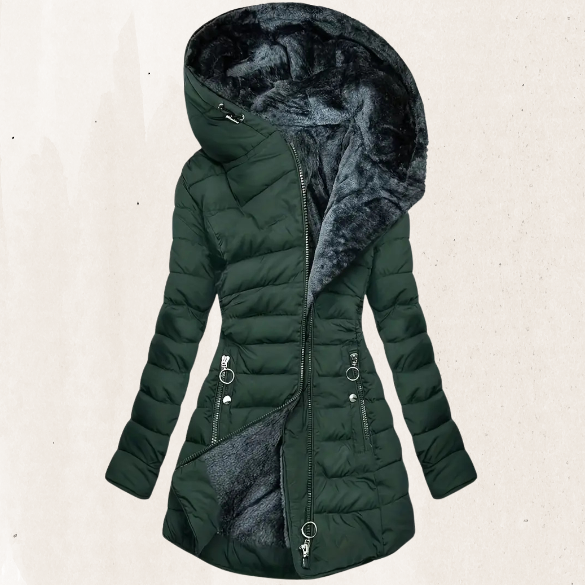 Luxe Parka with Fleece Lining
