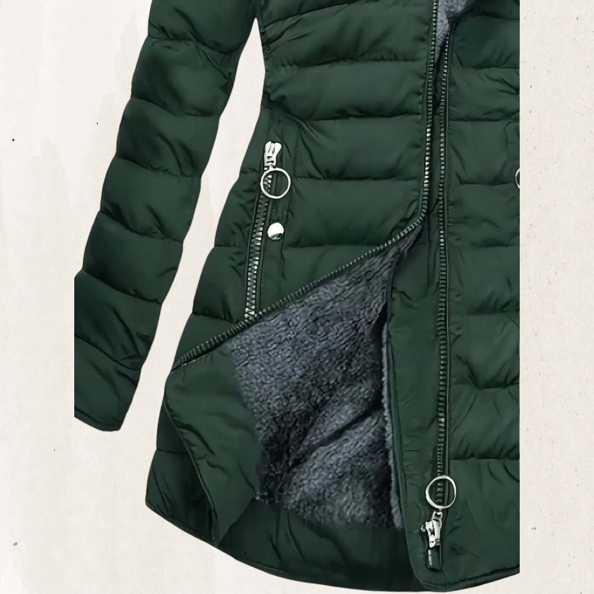 Luxe Parka with Fleece Lining