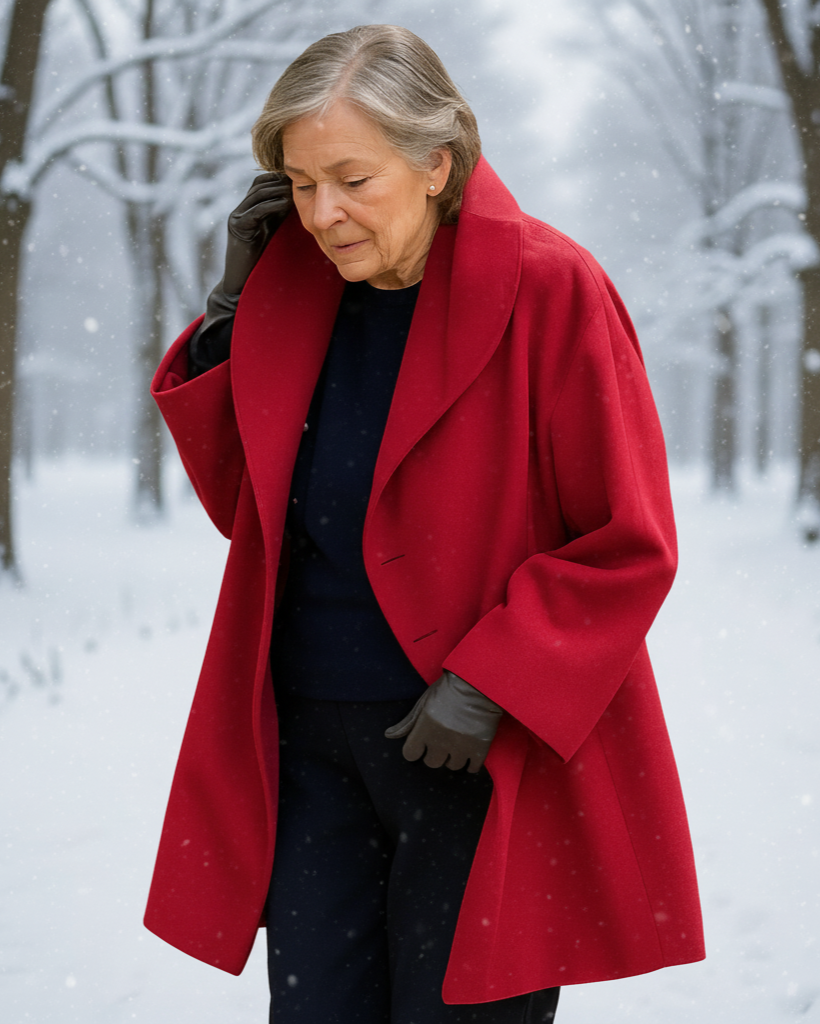 Elegant Relaxed-Fit Coat for Women