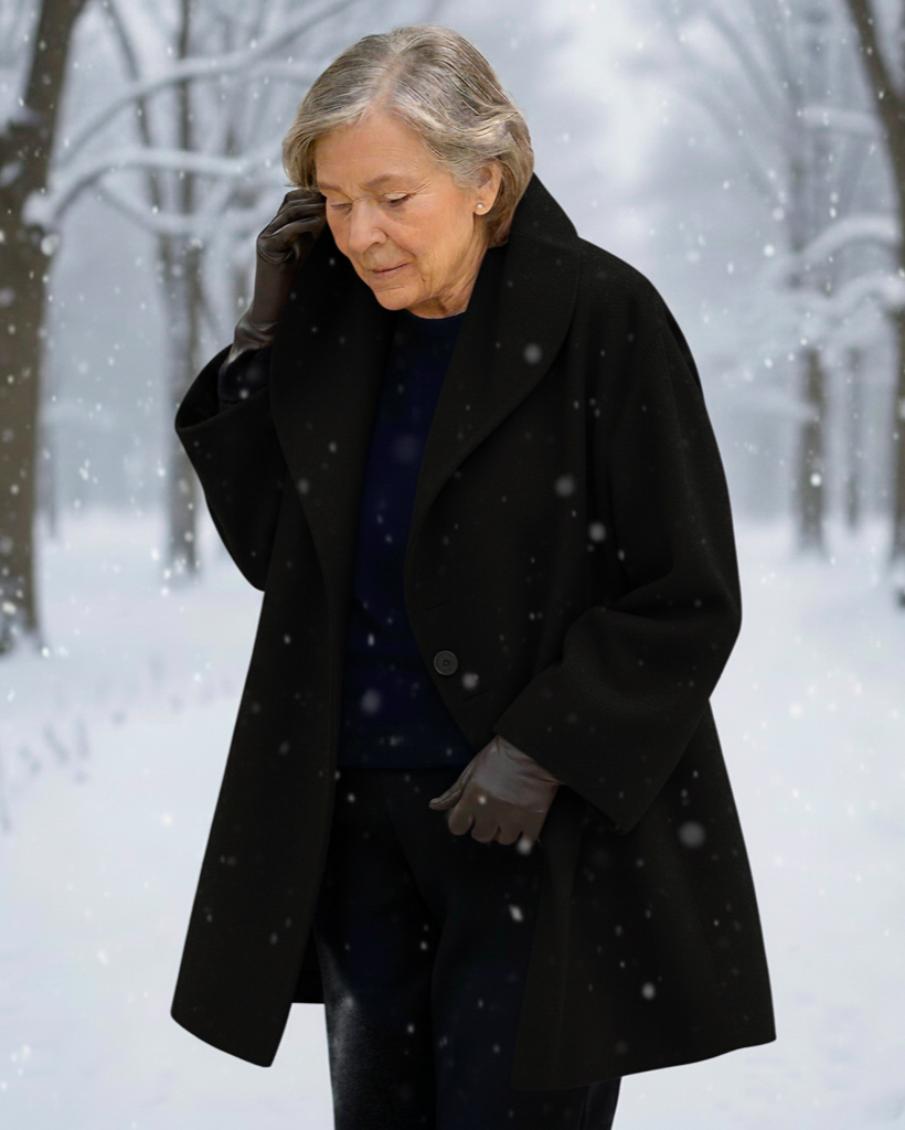 Elegant Relaxed-Fit Coat for Women