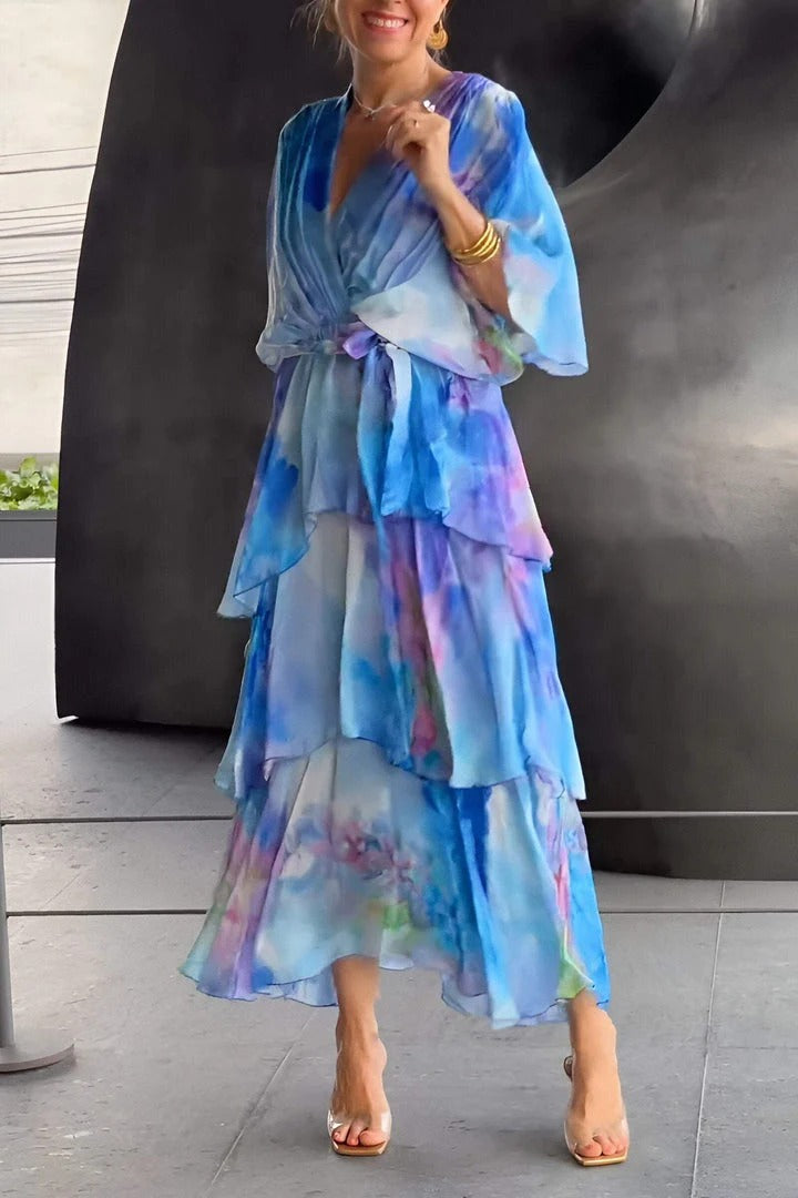 Stunning V-Neck Dress