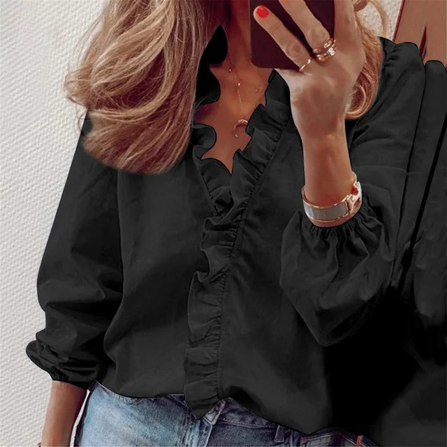 Summer Ruffle Blouse