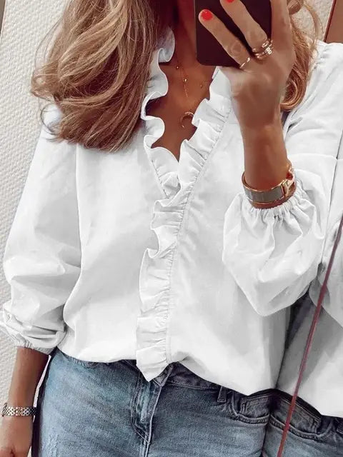 Summer Ruffle Blouse