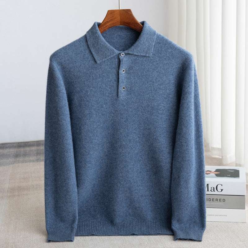 Brian™ – Timeless Polo Sweater for Effortless Style