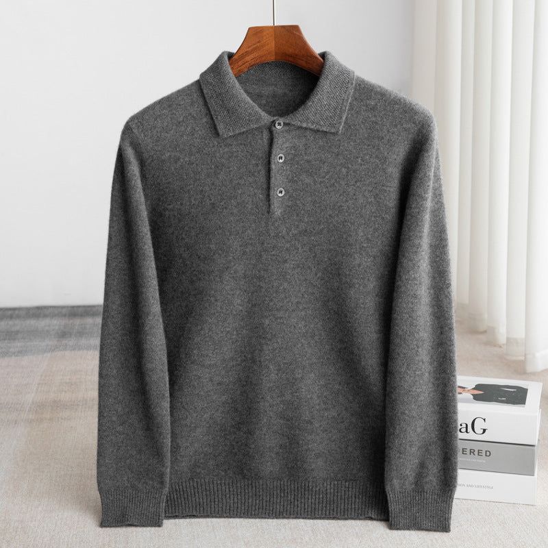 Brian™ – Timeless Polo Sweater for Effortless Style