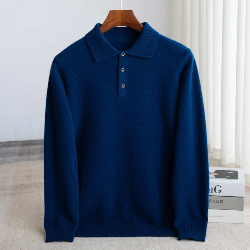 Brian™ – Timeless Polo Sweater for Effortless Style