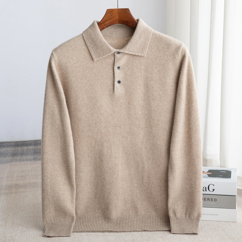 Brian™ – Timeless Polo Sweater for Effortless Style