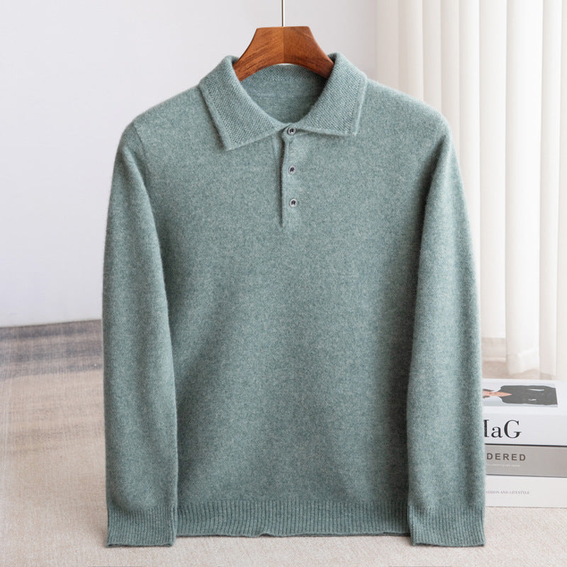Brian™ – Timeless Polo Sweater for Effortless Style