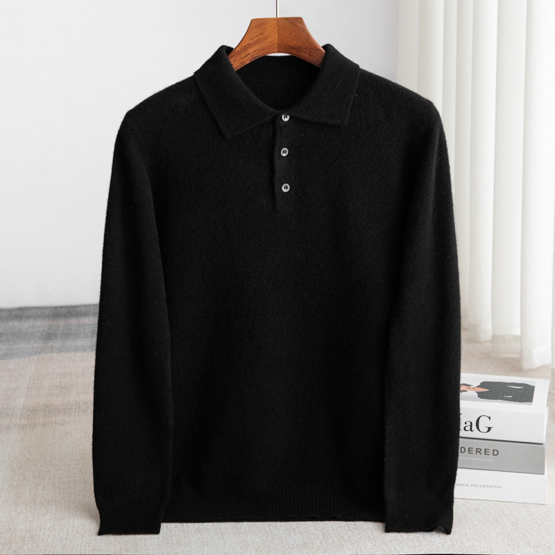 Brian™ – Timeless Polo Sweater for Effortless Style