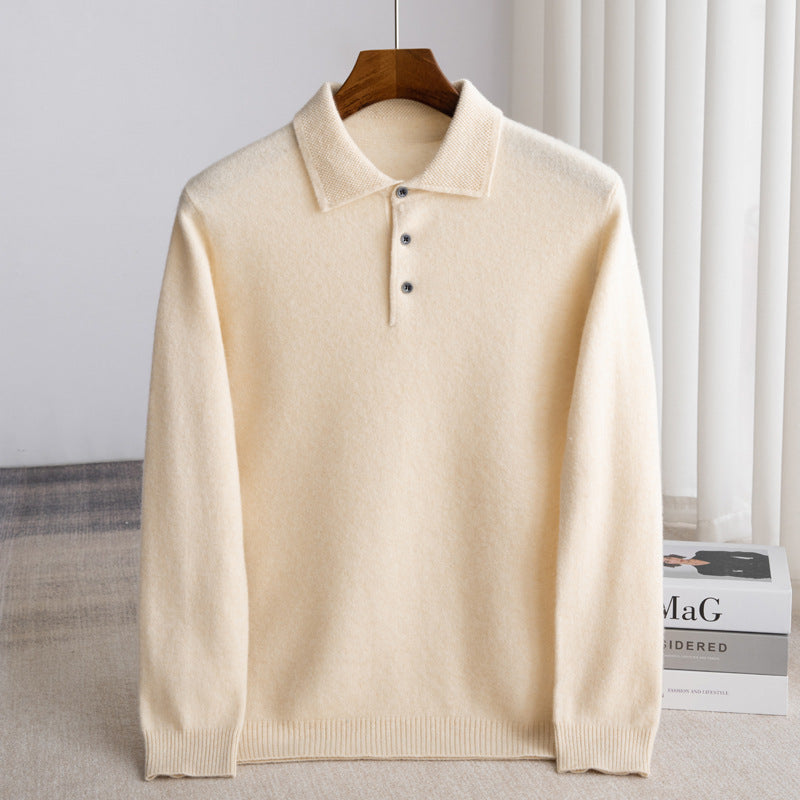 Brian™ – Timeless Polo Sweater for Effortless Style