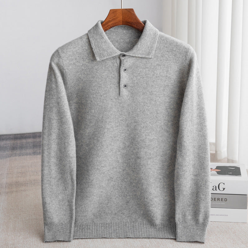 Brian™ – Timeless Polo Sweater for Effortless Style