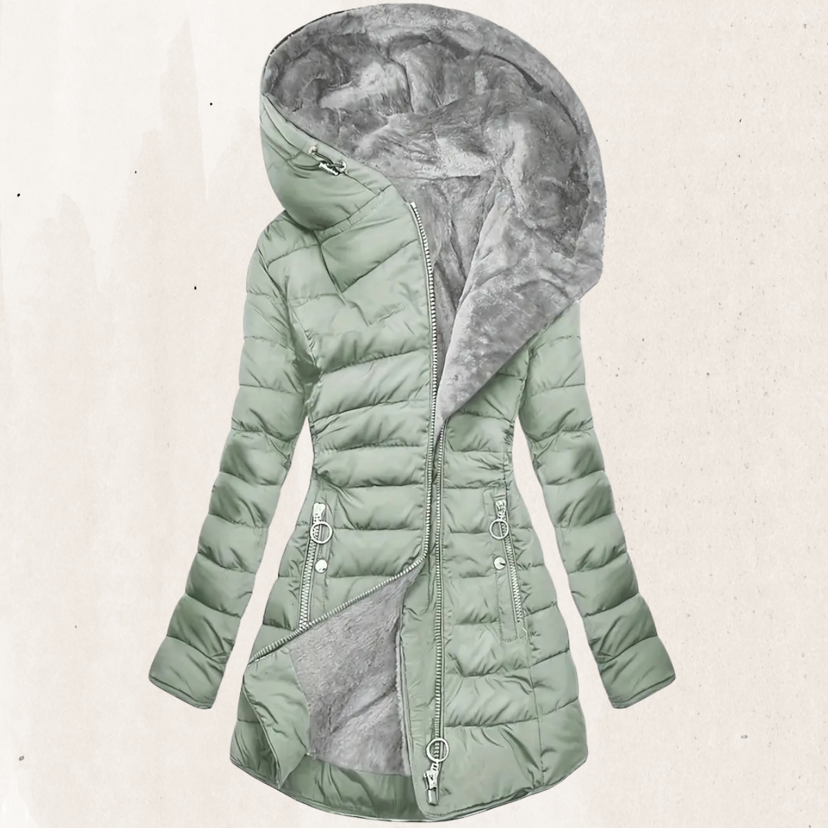Luxe Parka with Fleece Lining