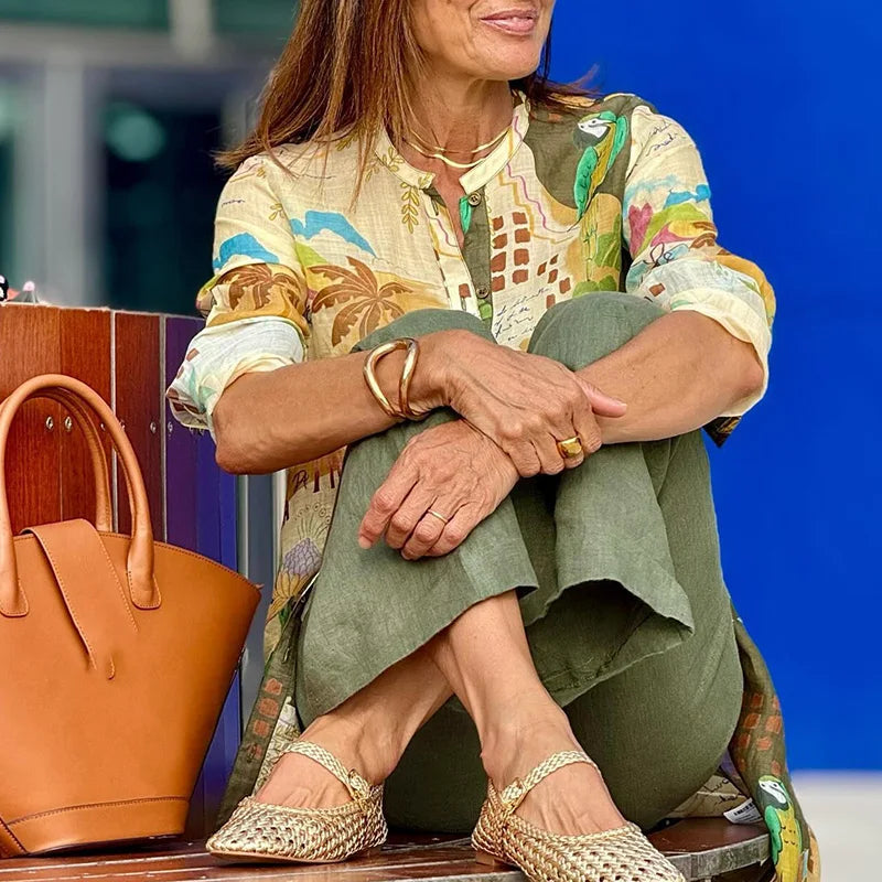 Linnen Co-ord Set