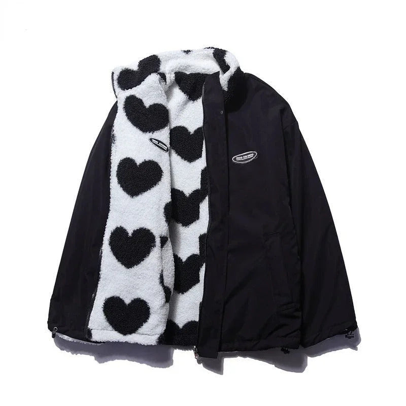 Reversible Hearts Jacket