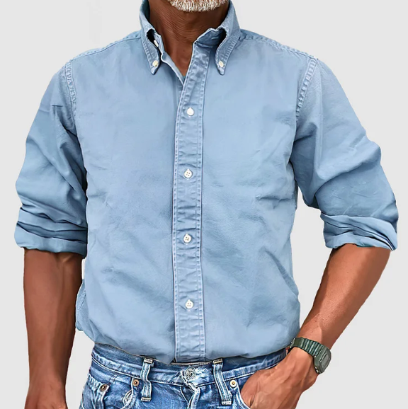 Wrinkle-Free Long-Sleeve Shirt