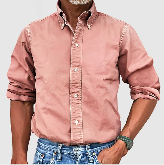 Wrinkle-Free Long-Sleeve Shirt