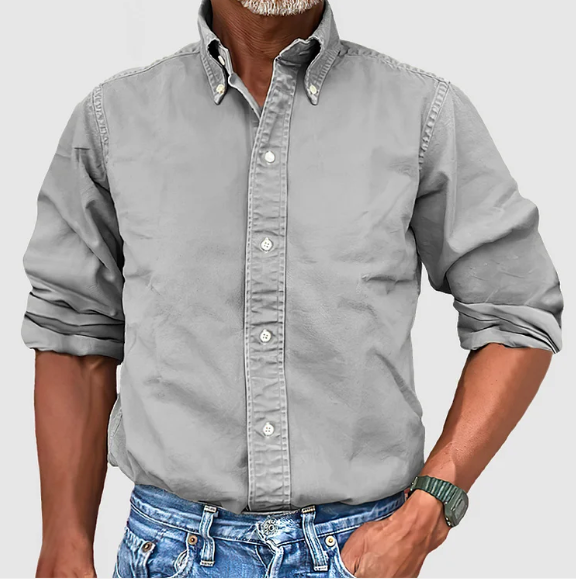 Wrinkle-Free Long-Sleeve Shirt