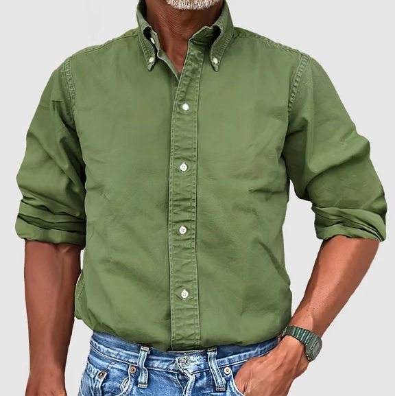 Wrinkle-Free Long-Sleeve Shirt