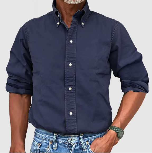 Wrinkle-Free Long-Sleeve Shirt