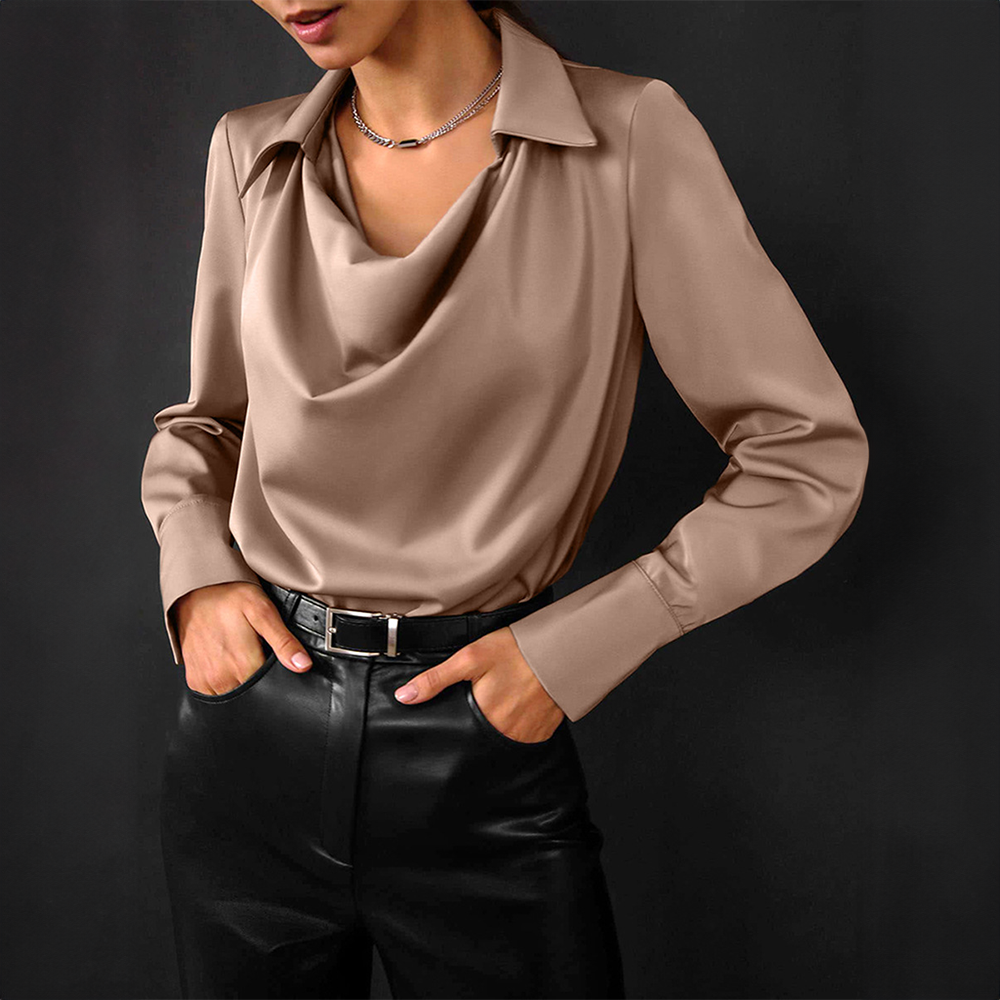 Luxe Silk Blouse for Women