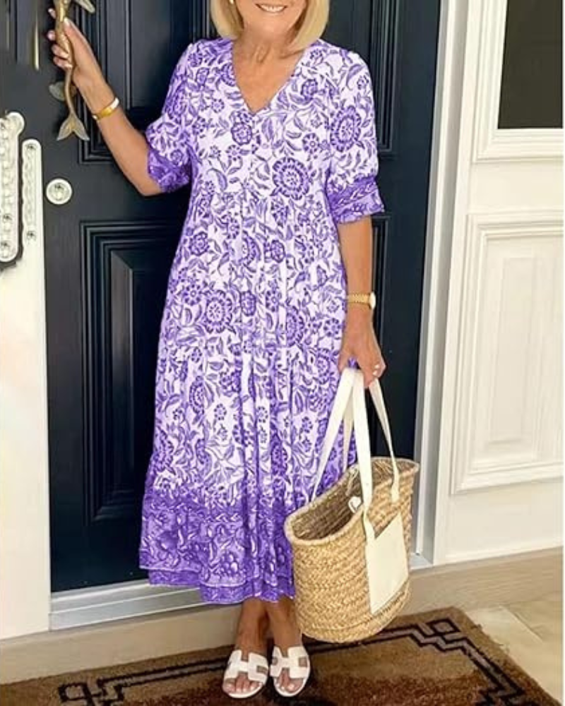 Elegant and comfortable summer dress for every day