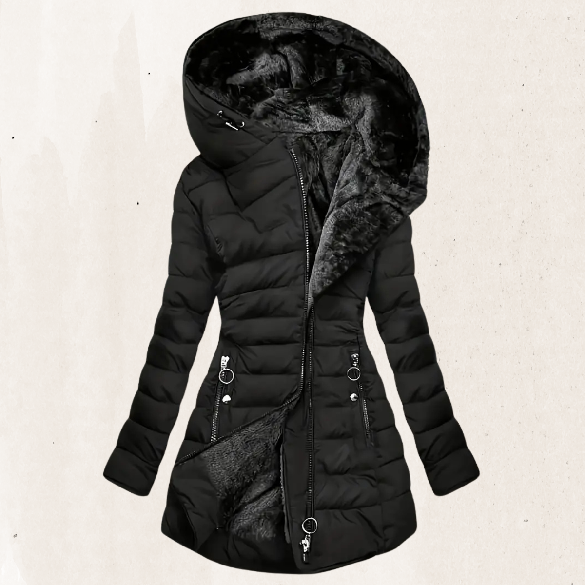 Luxe Parka with Fleece Lining