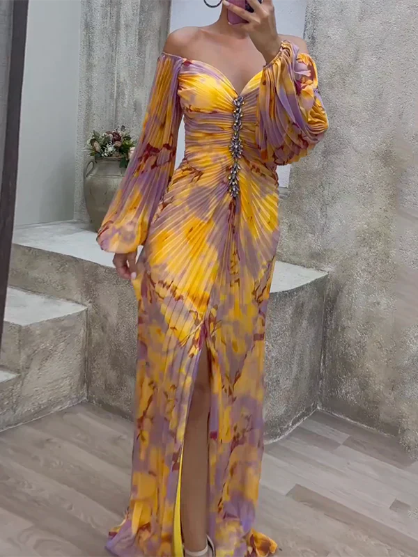 Elegant V-Neck Dress