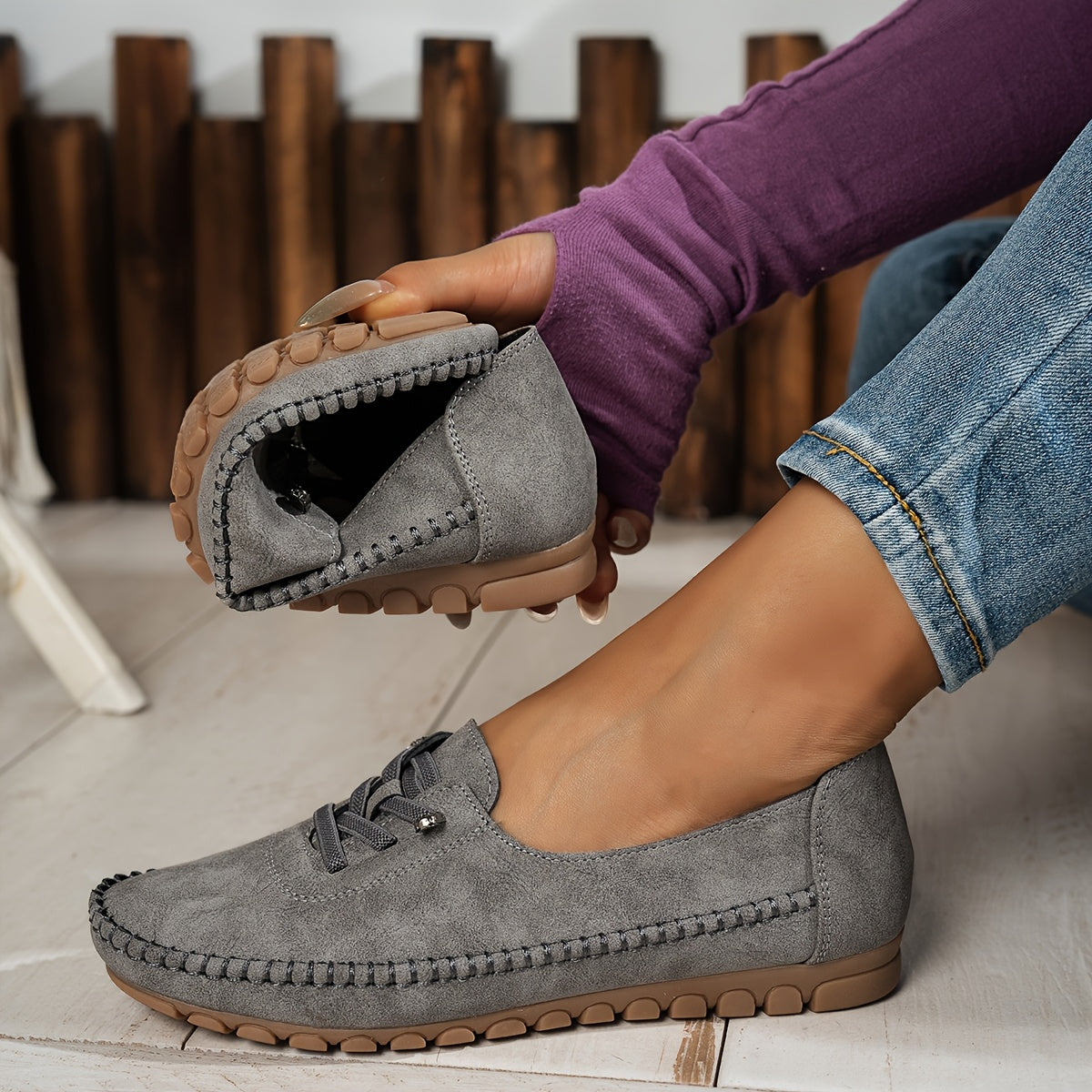 Karen™ – Soft Moccasins with Full Support for Sensitive Feet