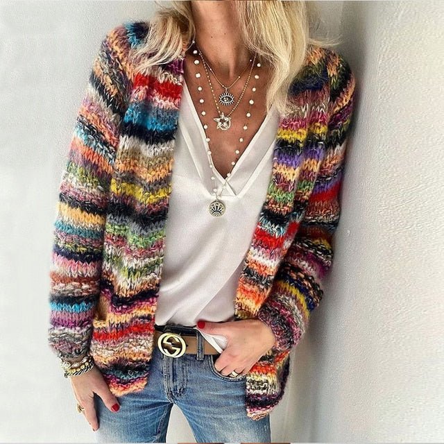 Cozy Multicolor Cardigan