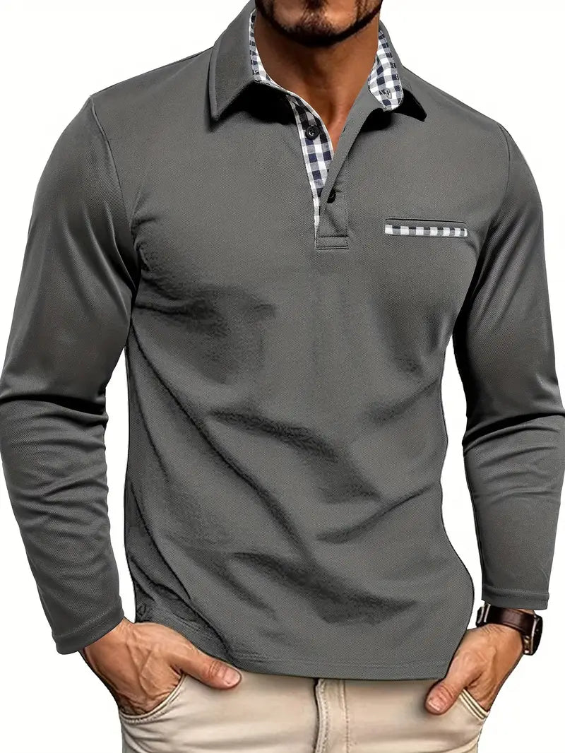 Long Sleeve Polo Shirt