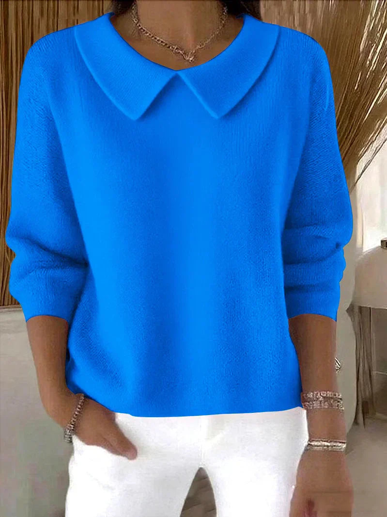 Timeless Long-Sleeve Comfort Sweater