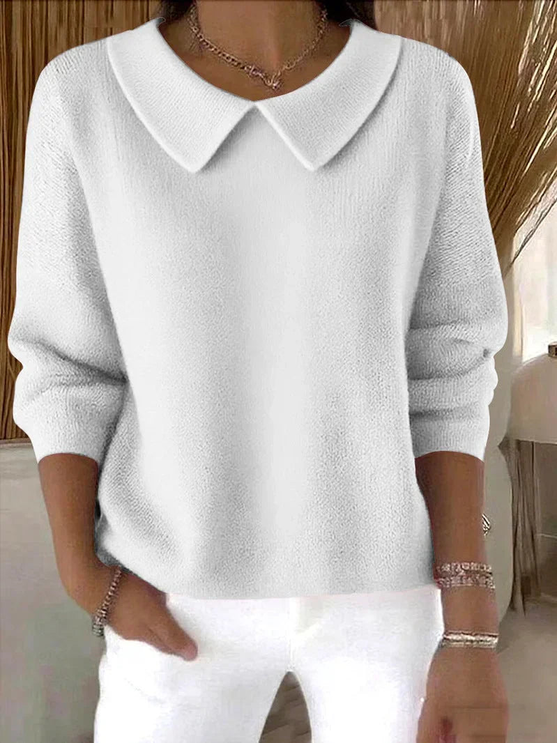 Timeless Long-Sleeve Comfort Sweater