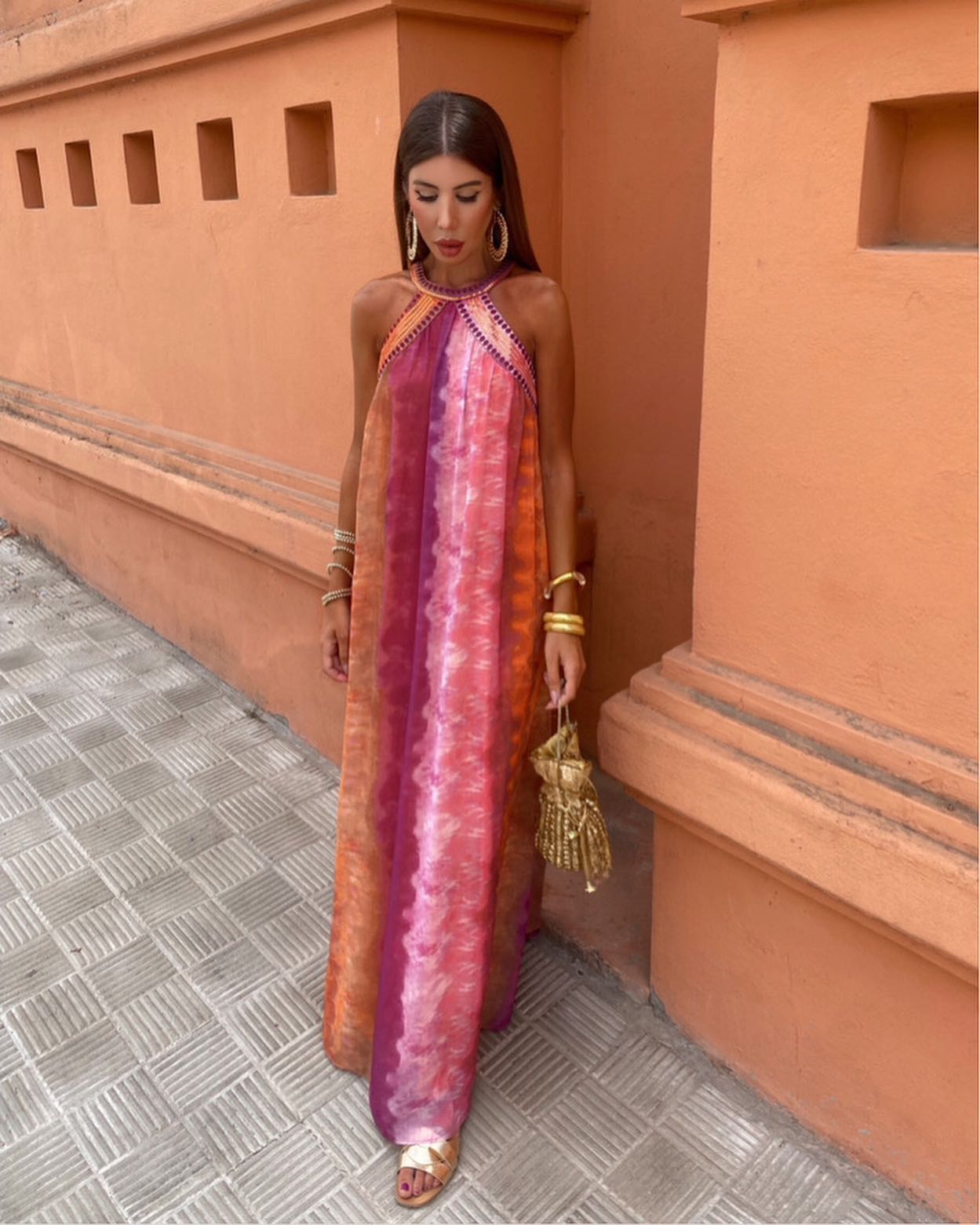 Gradient Summer Dress