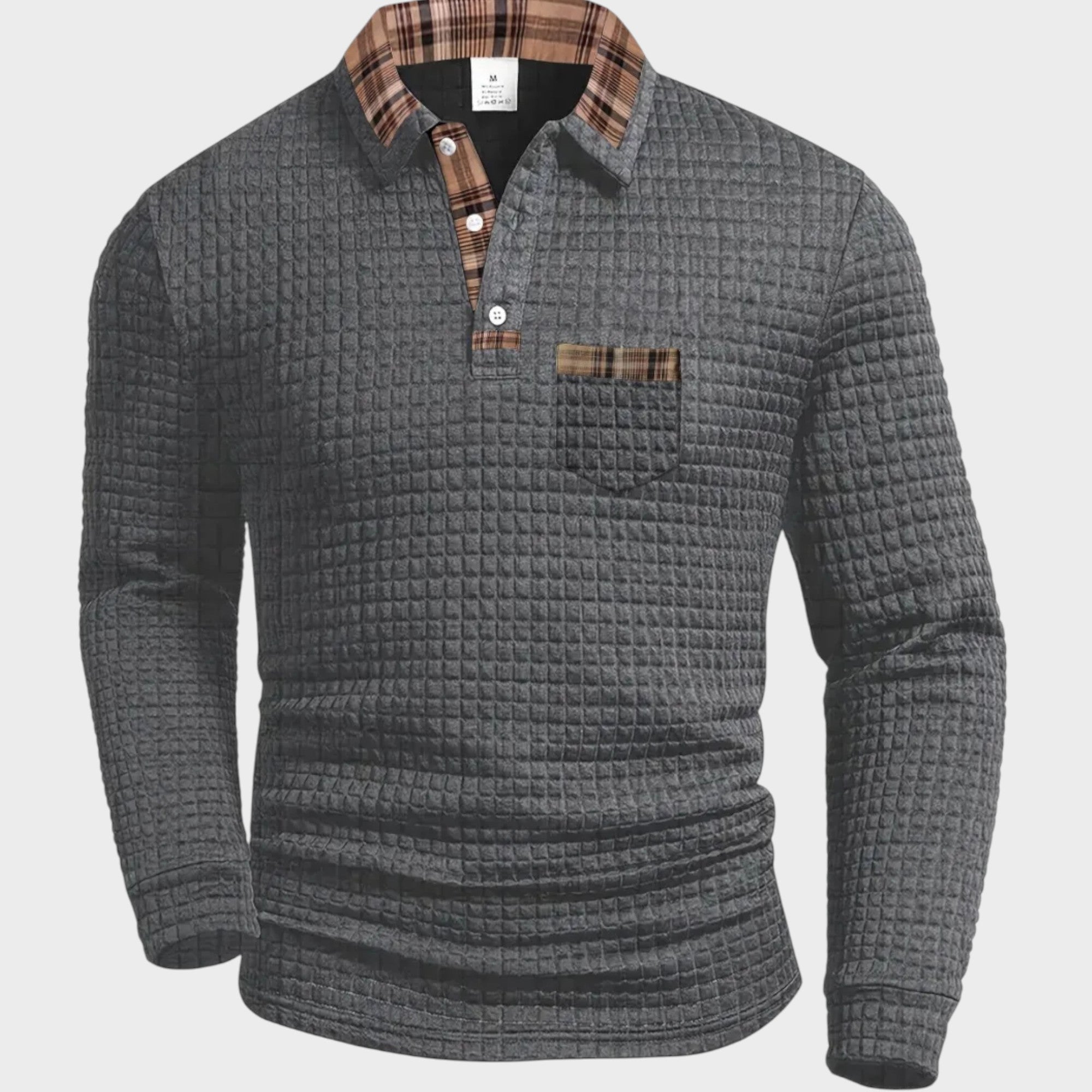 Ribbed Polo Sweater – Timeless Class Meets Modern Comfort