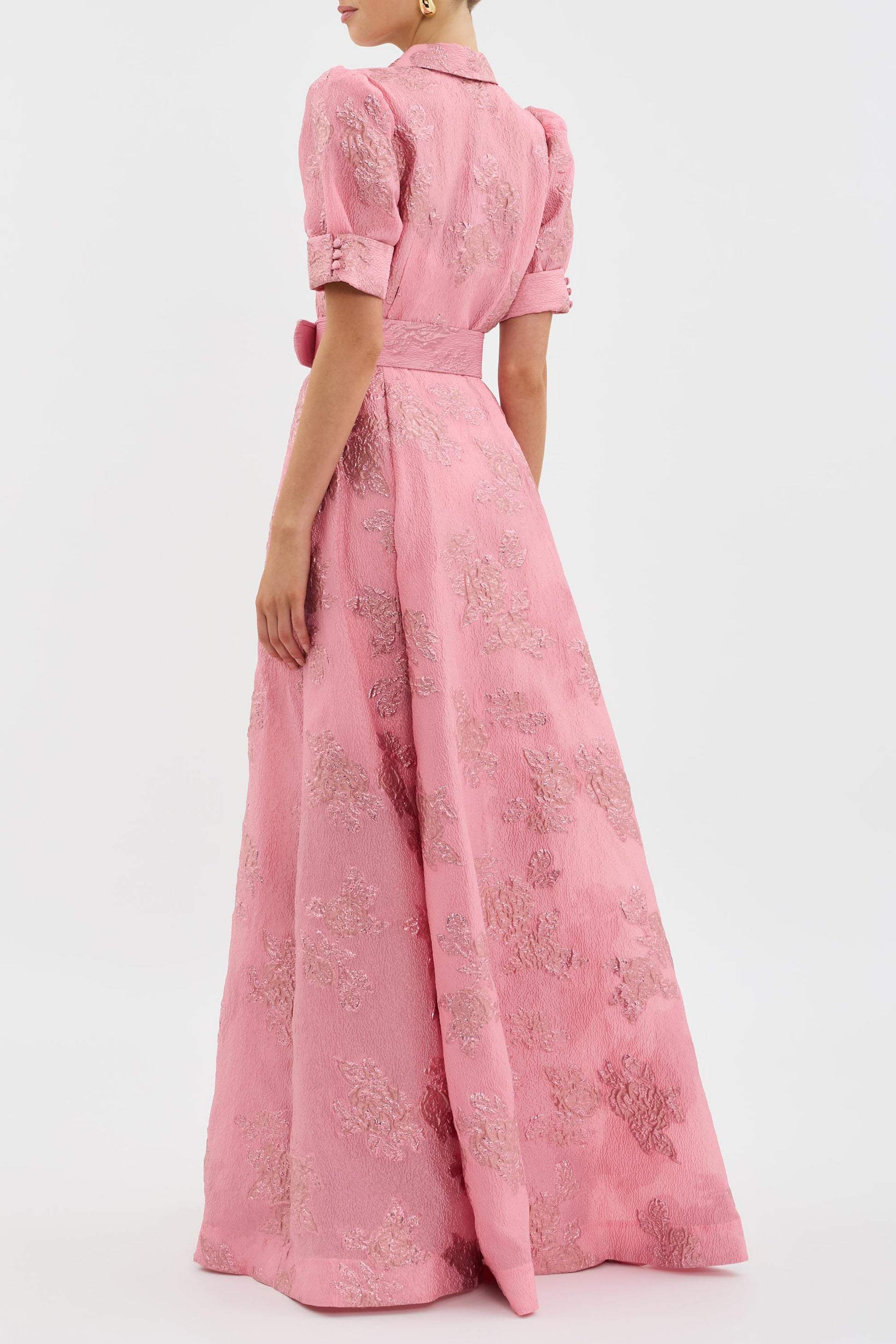 Short Puff Sleeves Dress