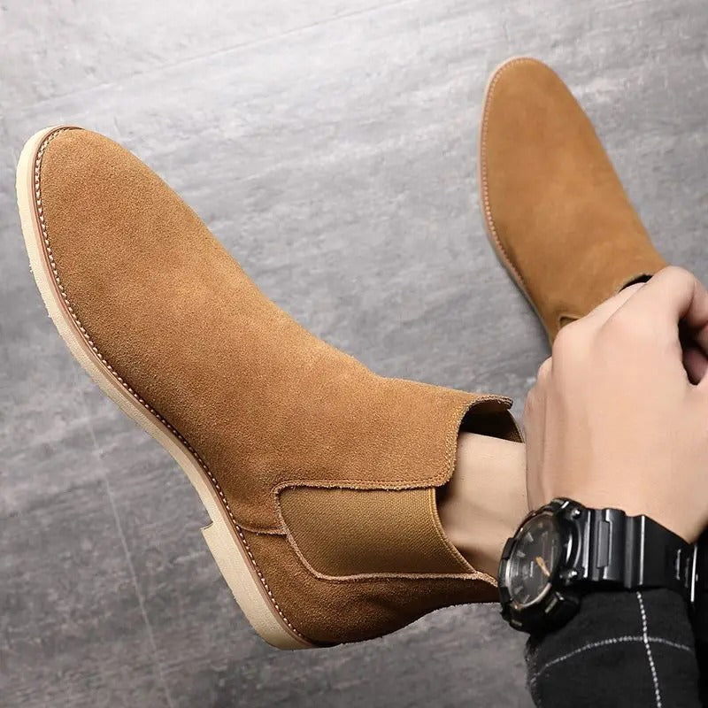Suede Chelsea Boots